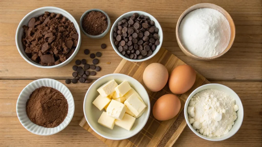 Ingredients Needed for Low-Carb Brownies