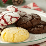 Soft and Chewy Cake Mix Crinkle Cookies – Easy & Delicious